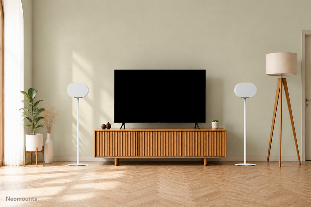 Neomounts FL45-723WH1 Speaker stand for Sonos Era 300 - 85 cm height - white